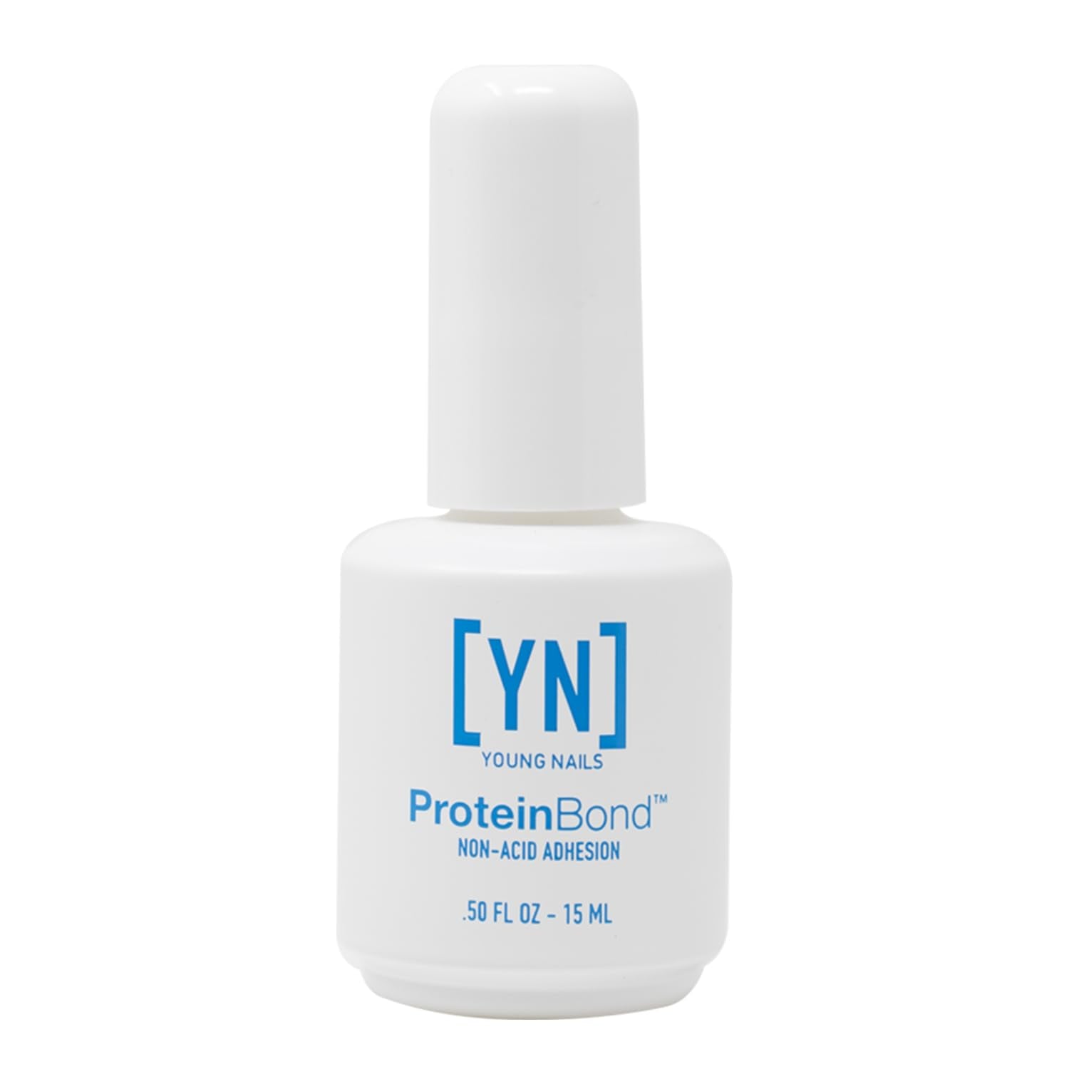 Young Nails Protein Bond - Non-Acidic Nail Primer, Enhanced Adhesion for Gel Polish & Acrylic, Nail Dehydrator, PH Bonder for Gel Nails, 0.25 oz
