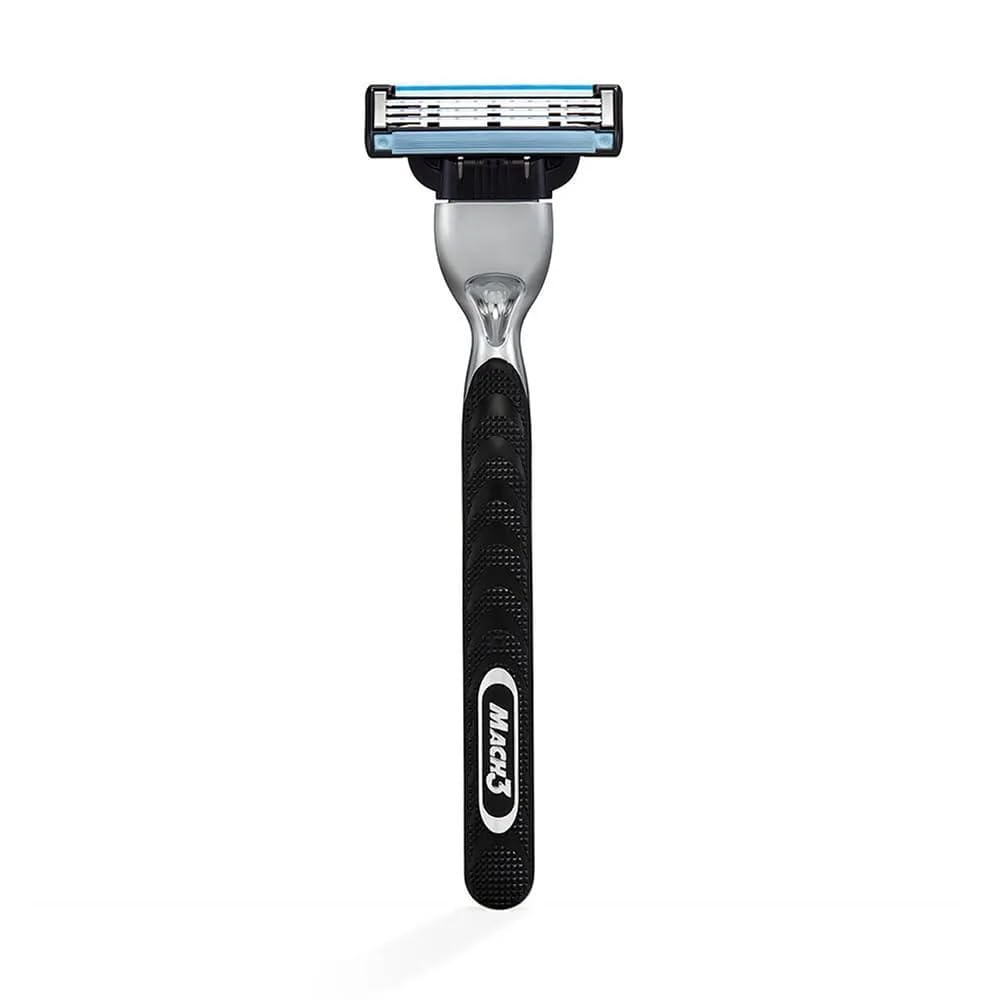 Buy now MACH 3 - Handle w/1 Cartridge & Turbo REFILLABLE Razor at indiglob india
