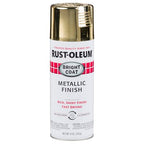 Buy now Rust-Oleum 7710830 Stops Rust Bright Coat Metallic Spray Paint, 11 Ounce, Gold, (Pack of 1) at indiglob india