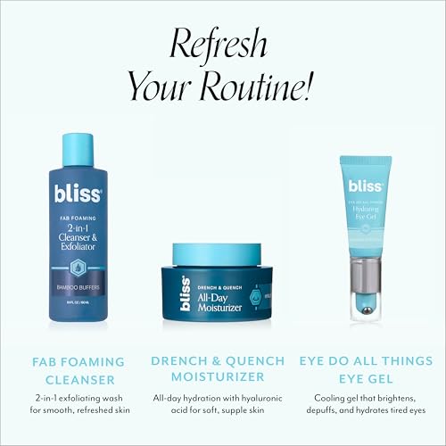 Buy now bliss Eye Do All Things Hydrating Eye Gel Depuff & Brighten Straight-from-the-Spa Paraben Free, Cruelty Free 0.7 fl oz at indiglob india