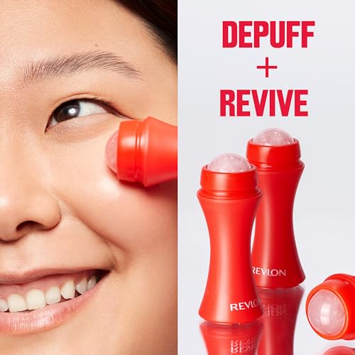 Buy now Revlon Skin Reviving Roller with Rose Quartz for All-Day Facial Reviving & Brightening, Compact & Reusable, Gentle on Skin, 1 count at indiglob india