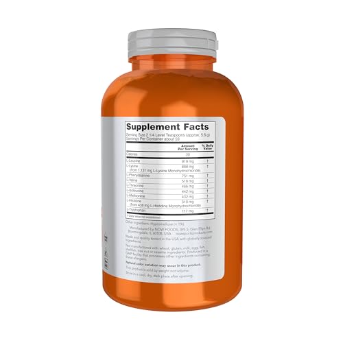 Buy now NOW Sports Nutrition, Amino-9 Essentialsâ„¢ Powder, Enhanced Protein Synthesis, Amino Acids, 330-Grams at indiglob india