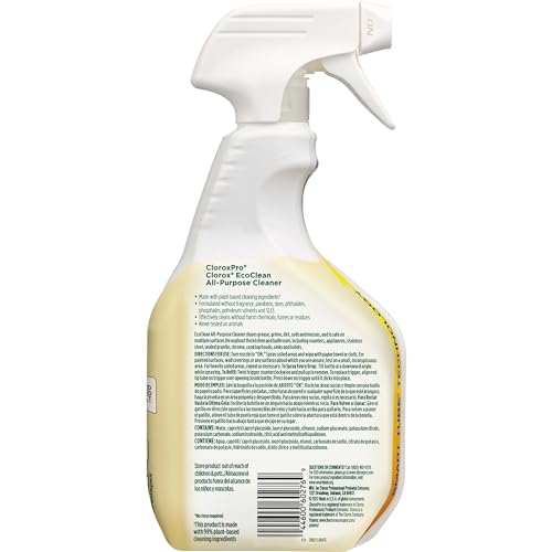 Buy now Clorox CloroxPro EcoClean All-Purpose Cleaner Spray Bottle, 32 Oz at indiglob india