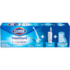 Buy now CLOROX ToiletWand Toilet Bowl Cleaner- Toilet Brush, Storage Caddy and 16 Disinfecting Refill Heads at indiglob india