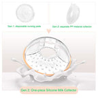 Buy now haakaa Breast Milk Collector Breast Shells Breast Milk Catcher Milk Savers Nipple Shells for Breastfeeding, Reusable & Easy to be Placed Under Bras, 2 Pack at indiglob india