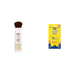 Hawaiian Tropic Mineral Powder Sunscreen Brush SPF 30, 0.15 Oz | Mineral sunscreen for face, Translucent matte finish, Travel size, Use under or over makeup, Non-comedogenic