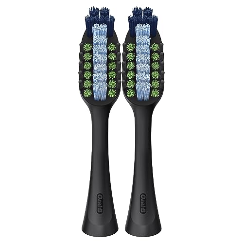 Buy now Oral-B Clic Toothbrush Whitening Replacement Brush Heads, Black, 2 Count at indiglob india