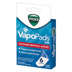 Buy now Vicks VapoPadsâ€“ Soothing Menthol Vapor Pads for Vicks Humidifiers, Vaporizers, Waterless Vaporizers, and Plug-Ins, VSP-19, 6 Count (Pack of 1) at indiglob india