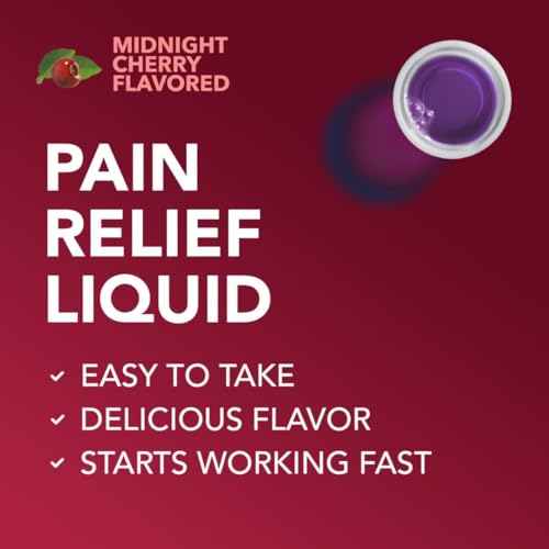 Buy now Vicks PainQuil Pain Relief Acetaminophen 1000mg Max Strength Adult Pain Reliever Liquid 12oz, Backache Headache Relief, 1 Nighttime Pain Reliever + Sleep Aid at indiglob india
