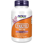 Buy now NOW Supplements, 7-Keto (DHEA Acetate-7-one) 100 mg, Weight Management*, 120 Veg Capsules at indiglob india