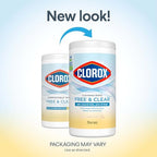 Buy now Clorox Free & Clear Cleaning Wipes, Light Lemon Scent, 75 Count (Package May Vary) at indiglob india