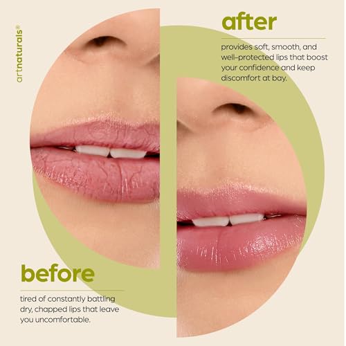 Buy now ArtNaturals Beeswax Lip Balm Gift Set â€“ 6 Pack Assorted Flavors with Coconut Oil, Aloe & Jojoba Oil â€“ Hydrating, Nourishing, Natural Lip Care at indiglob india