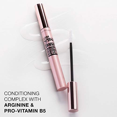 Buy now Maybelline Lash Sensational Boosting Eyelash Serum, Conditioning Lash Serum Infused with Arginine and Pro-Vitamin B5 to Fortify Lashes, 1 Count at indiglob india