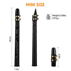 Buy now Pocket Saxophone Kit Mini Sax Portable Woodwind Instrument with Lid, Mouthpiece, Carrying Bag, Fingering Charts at indiglob india