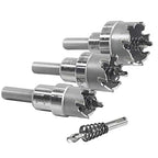 Buy now Klein Tools 31872 Heavy Duty Hole Saw Kit, Includes Carbide Hole Cutters and Pilot Bit in Rust-Proof Molded Plastic Case, 4-Piece at indiglob india