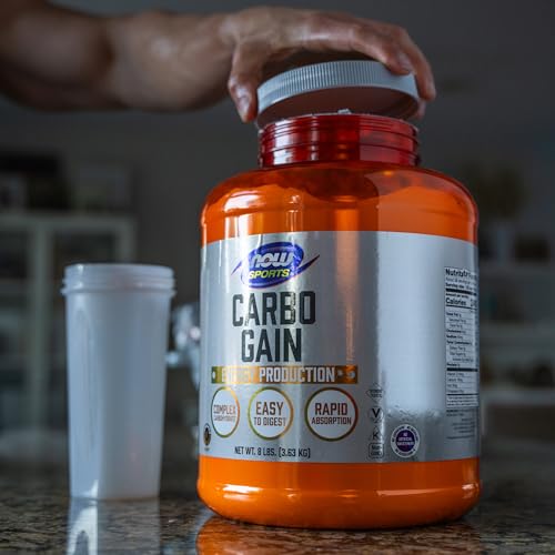 Buy now NOW Foods Sports Nutrition, Carbo Gain Powder (Maltodextrin), Rapid Absorption, Energy Production, 8-Pound at indiglob india