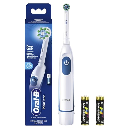 Buy now Oral-B Pro 100 3D White, Battery Toothbrush, White at indiglob india