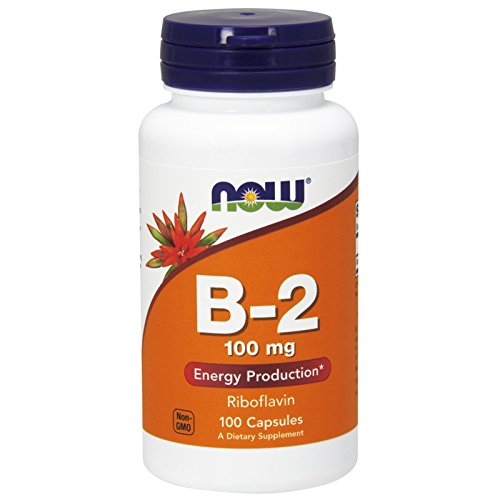 Buy now NOW Vitamin B-2 (riboflavin) 100mg, 100 Capsules (Pack of 3) at indiglob india