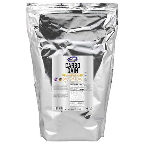 Buy now NOW Foods Sports Nutrition, Carbo Gain Powder (Maltodextrin), Rapid Absorption, Energy Production, 12-Pound at indiglob india
