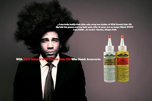 Buy now Wild Growth Hair Oil - 4oz/118.291ml by Wild Growth at indiglob india