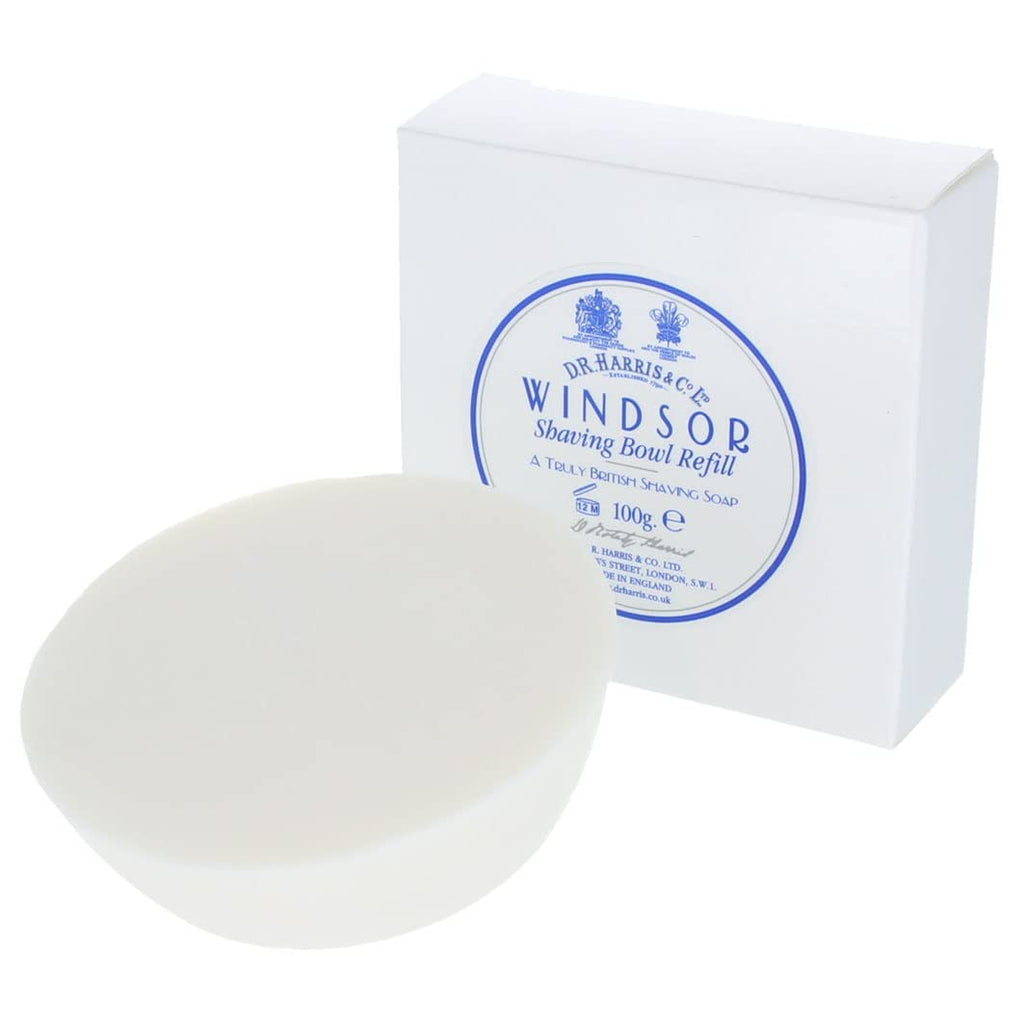 Buy now D.R. Harris & Co. Ltd., Windsor Shave Soap Refill, 100 Gram Default at indiglob india