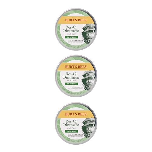 Buy now Burt's Bees 100% Natural Multipurpose Res-Q Ointment, 0.6 Oz - Pack of 3 (Package May Vary) at indiglob india