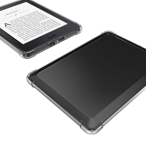 Buy now Clear Case for 6" Kindle Paperwhite 10th Generation 2018 (Model:PQ94WIF), Transparent Protective Thin Slim Soft TPU Cover for Paperwhite 4 10th Gen 6 Inch at indiglob india