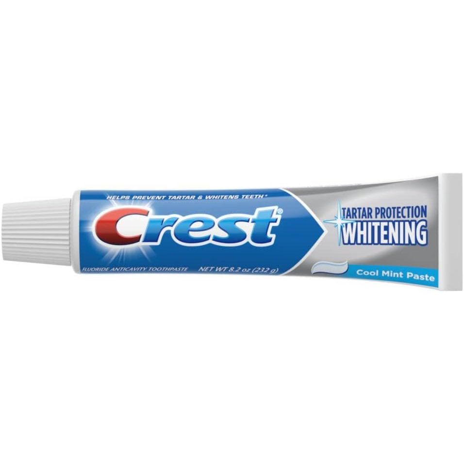 Buy now Crest Tartar Protection Whitening Cool Mint Flavor Toothpaste 8.2 Oz (Pack of 4) at indiglob india
