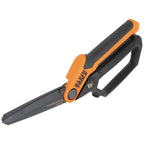 Buy now Klein Tools T2111 Titanium-Coated Professional Scissors, High Leverage Stainless Steel Shears, Serrated Blades, Cuts Heavy Duty Material, 10-Inch at indiglob india