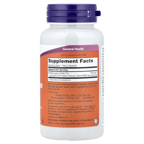 Buy now Nattokinase 100 mg 120 VegiCaps at indiglob india