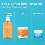 Buy now Neutrogena Oil-Free Acne Wash, Acne Fighting Facial Cleanser with Salicylic Acid Medicine, Acne Treatment for Face, Non-Comedogenic, Residue-Free, 9.1 fl oz Pump Bottles, 3 Pack at indiglob india