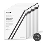 Buy now Fellowes Laminator Cleaning Sheets, 10 Pack, 8.5 x 11 in at indiglob india