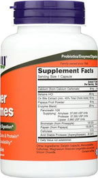Buy now Now Foods Super Enzymes - 90 Capsules at indiglob india