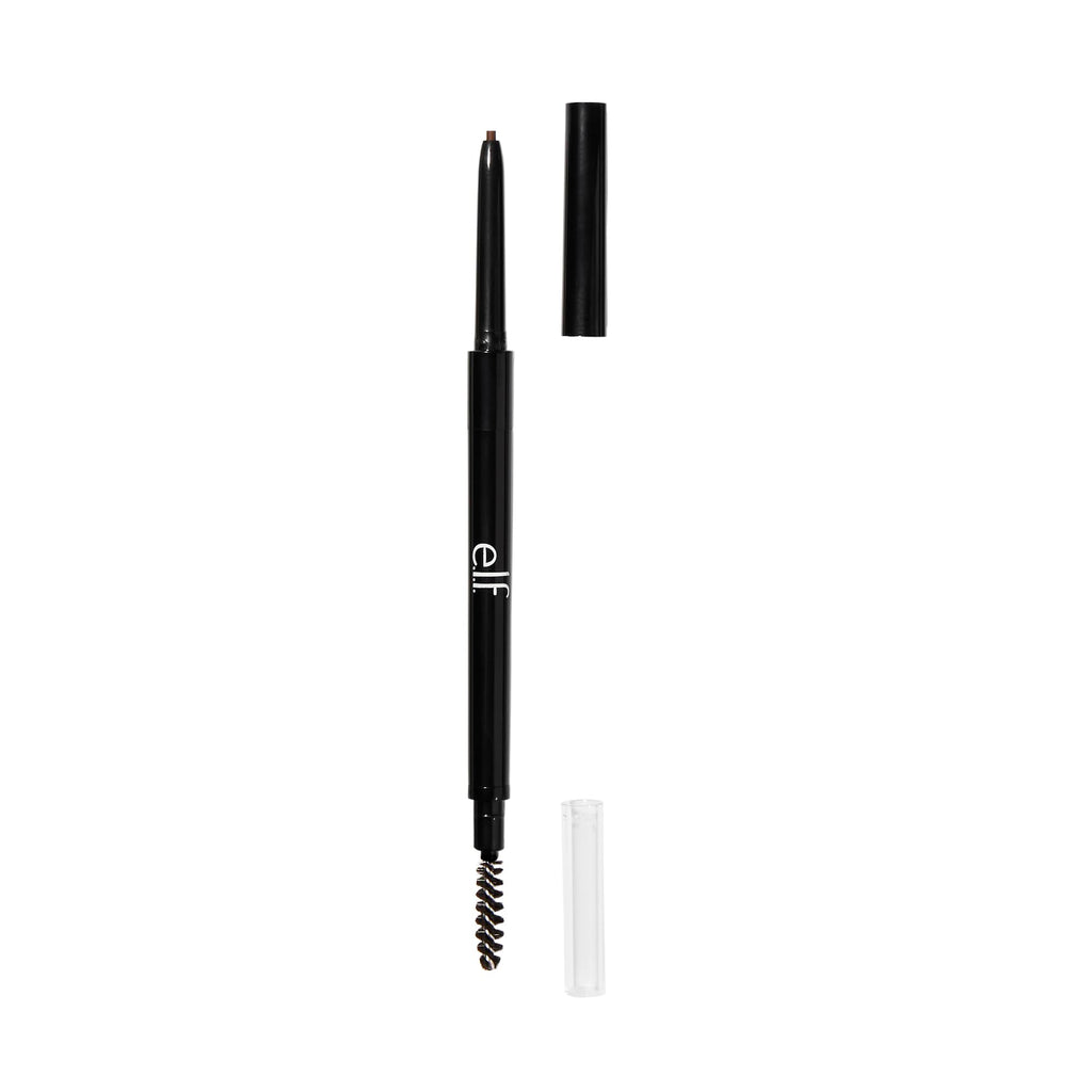 e.l.f. Ultra Precise Brow Pencil, Dual-Ended, Ultra Fine Tip Defines & Fills Eyebrows, Creamy Formula, Vegan & Cruelty-Free, Neutral Brown