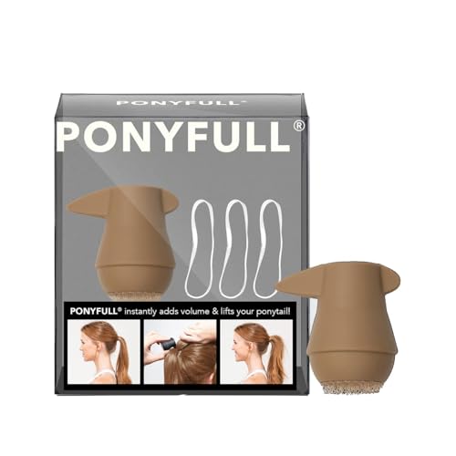 Buy now Kitsch PONYFULL Hair Volumizer Tool - Adds Lift and Style To Your Ponytail | Hair Bun Maker for Women | Ponytail Volumizer, Includes 3 No Snag Elastic Ties | Ideal Gifts for Women - (Blonde) at indiglob india