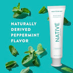 Buy now Native Fluoride Free Toothpaste, Whitening - for Adult, Kids 2+ Oral Care - Wild Mint & Peppermint Oil Flavor, 4.1oz (Pack of 3) at indiglob india