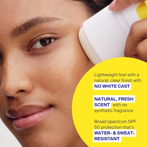 Buy now Supergoop! PLAY Everyday Sunscreen Stick SPF 50 - Lightweight, Non-Greasy Formula - Natural Finish - Fragrance Free - Water & Sweat Resistant - All Skin Types - 1.4 fl oz at indiglob india