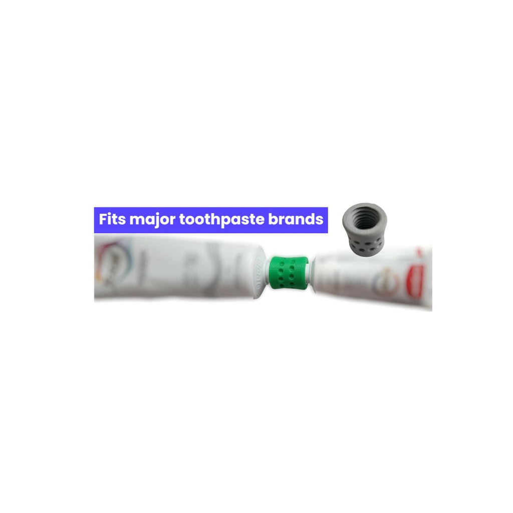 Toothpaste Refill Adapters 2PCs – Fits Crest & Colgate for Travel Packing