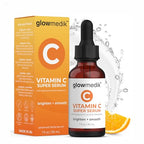 Buy now GlowMedik Vitamin C Serum for Face â€“ Brighten + Smooth Vit C Serum with Hyaluronic Acid, Vitamin E & MSM, Hydrates & Firms Dull or Uneven Skin for a Radiant, Youthful-Looking Glow, 60ml at indiglob india