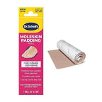 Buy now Dr. Scholl's Moleskin Padding ROLL, 1 roll // Thin, Flexible Cushioning & Pain Relief - Cut to Any Size - Doctor Recommended - 24 Inches X 4 5/8 Inches at indiglob india