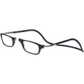 Buy now Clic Magnetic Reading Glasses for Men or Women, Computer Readers, Original Long (M-L, Black, 1.75 Magnification) Default at indiglob india