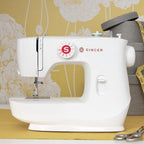 Buy now SINGER MX60 Lightweight & Portable Sewing Machine with Accessory Kit & Foot Pedal | 57 Stitch Applications, LED Light & 4-step Buttonhole | Great for Crafts & Mending at indiglob india