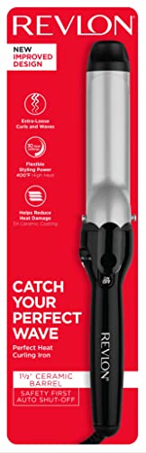 Buy now Revlon Perfect Heat Triple Ceramic Curling Iron | For Silky Smooth Loose Curls (1-1/2 in) at indiglob india