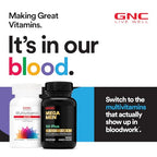 Buy now GNC Women's Multivitamin Active Without Iron, Supports an Active Lifestyle, 30+ Nutrient Formula, Promotes Bone & Joint Health, Helps Energy Production, 180 Caplets at indiglob india