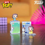 Buy now Funko Bitty Pop Disney Princesses - Cinderella, Snow White, Aurora and A Surprise Mystery Mini Figure - 0.9 Inch (2.2 Cm) Collectable - Stackable Display Shelf Included - Gift Idea at indiglob india