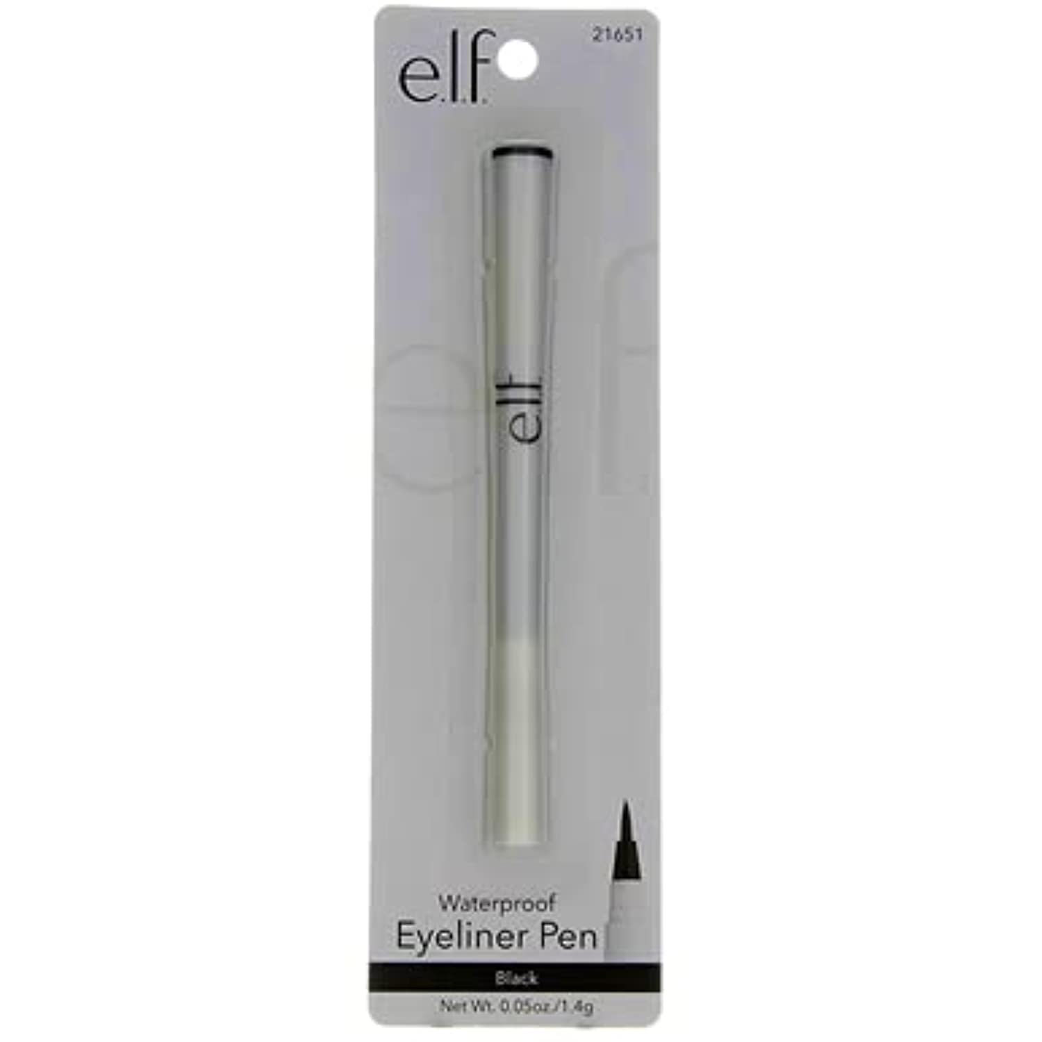 Buy now e.l.f. Eyeliner Pen with FeltTip Applicator, Black, 0.05 Fl Oz at indiglob india