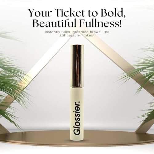 Buy now Glossier Boy Brow Volumizing Eyebrow Gel-Pomade - Brown - Medium-Dark Brown at indiglob india
