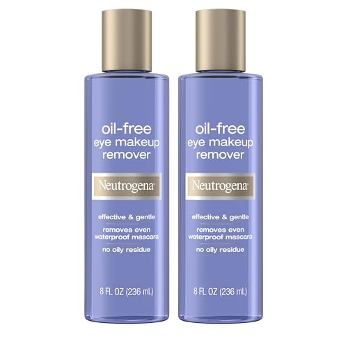 Buy now Neutrogena Oil-Free Eye Makeup Remover & Cleanser, Gentle & Non-Greasy Makeup Remover for Waterproof Mascara, 8 fl. Oz, 2 Pack at indiglob india
