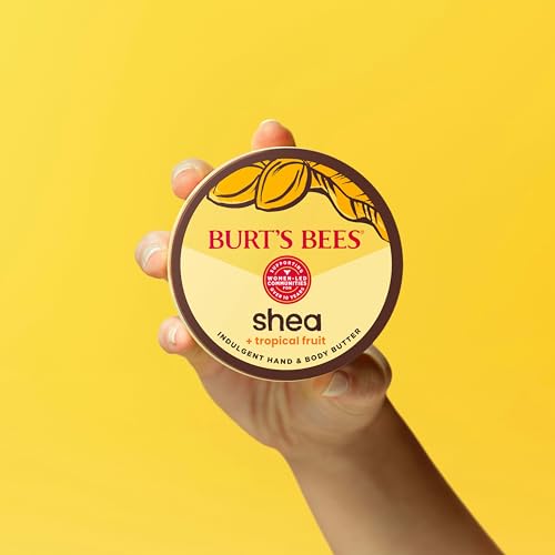 Buy now Burt's Bees Shea + Tropical Fruit Indulgent Hand and Body Butter, Non-Greasy, Antioxidant Rich for Glowing Skin, Non-Irritating, Natural Origin Skin Care, 11 oz. at indiglob india