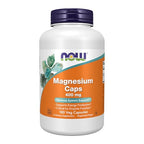 Buy now NOW Foods Supplements, Magnesium 400 mg, Enzyme Function*, Nervous System Support*, 180 Veg Capsules at indiglob india